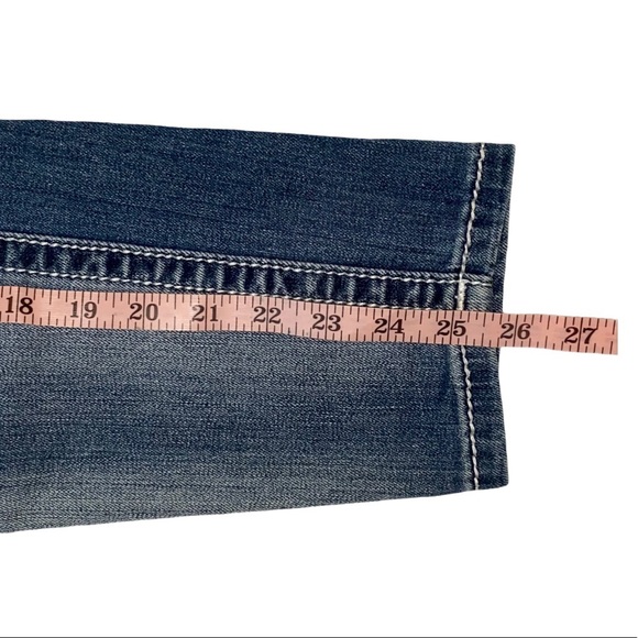 MISS ME Signature Ankle Skinny Bling Pocket Denim Jeans Size 28 - Picture 9 of 14